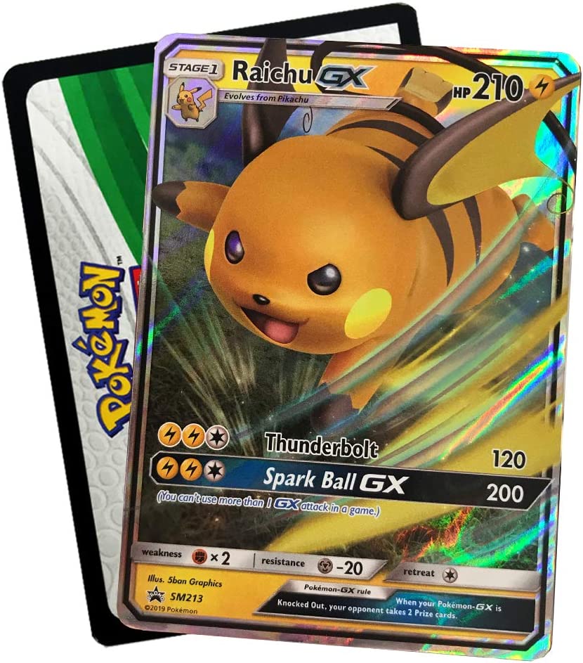 Raichu-GX - 29/73 - Ultra Rare - Soleil & Lune: Légendes Brillantes Raichu-GX - 29/73 - Ultra Rare - Soleil & Lune: Légendes Brillantes
