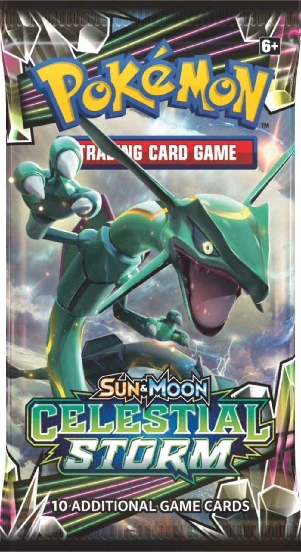 Pokemon TCG Sun & Moon Celestial Storm Booster Pack - 10 Cards