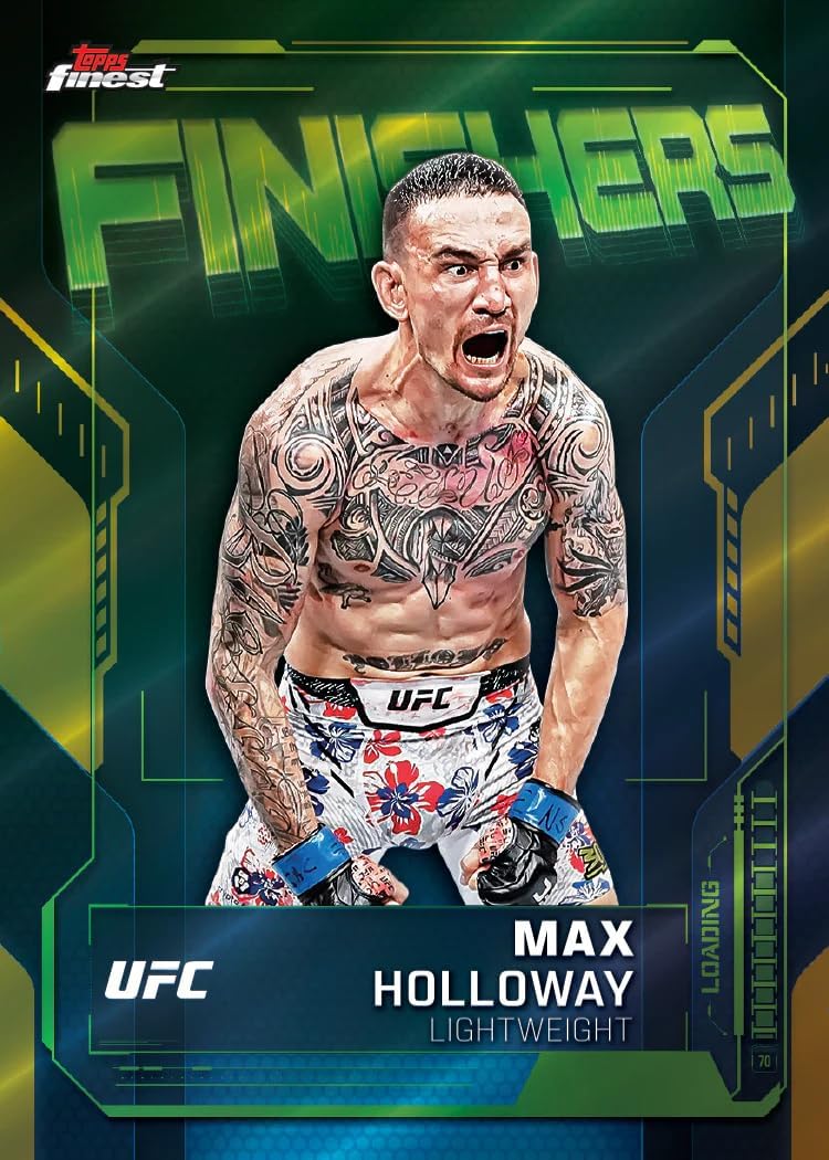 Topps 2025 UFC Finest Hobby Box - 2 Autographs Per Box