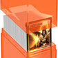Ultimate Guard Boulder 100+ Clear, Deck Case for 100 Double-Sleeved TCG Cards, Poppy Topaz, Secure & Durable Storage for Trading Card Games, Transparent