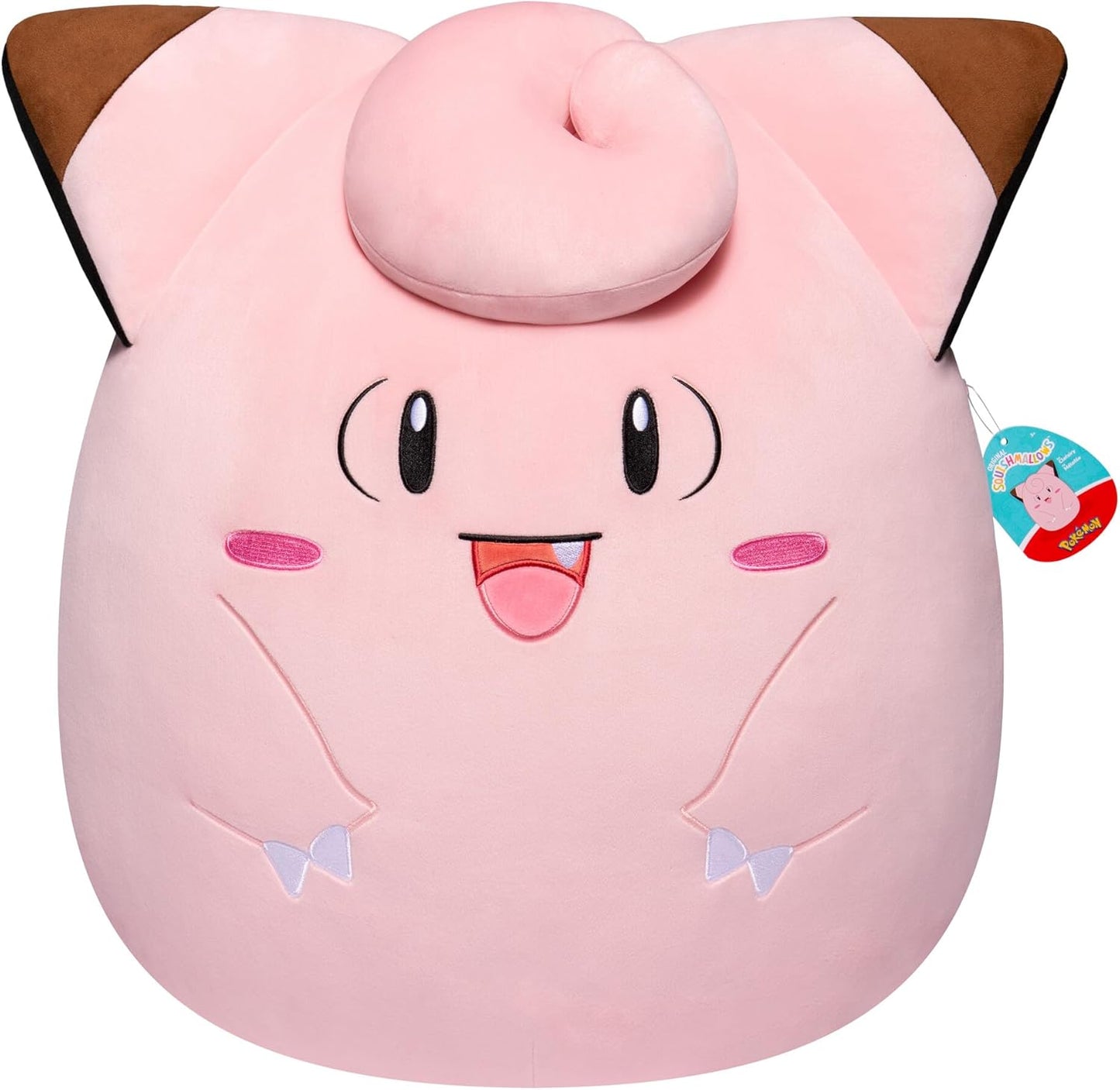 Squishmallows Pokemon 10 in Clefairy Plush Toy Pokemon Toy