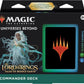 Magic The Gathering The Lord of The Rings: Tales of Middle-Earth Commander Deck Elven Council + Collector Booster Sample Pack