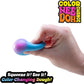 Schylling NeeDoh Teenie Fab Four Needoh 4 Pack - Sensory Squeeze Toy - 1.5" in Diameter - Colors May Vary