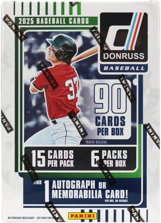 Hobby Exclusive 2025 Panini Donruss Baseball Blaster Box HOFBC