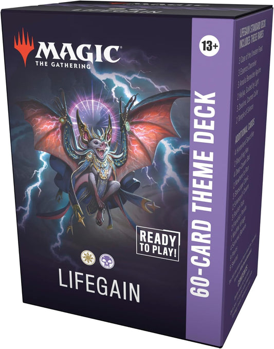 Magic: The Gathering Secrets of Strixhaven 60-Card Theme Deck - Lifegain (1 Ready-to-Play Deck, 1 Deck Box, 5 Tokens) - Presale Ships 04/24/26