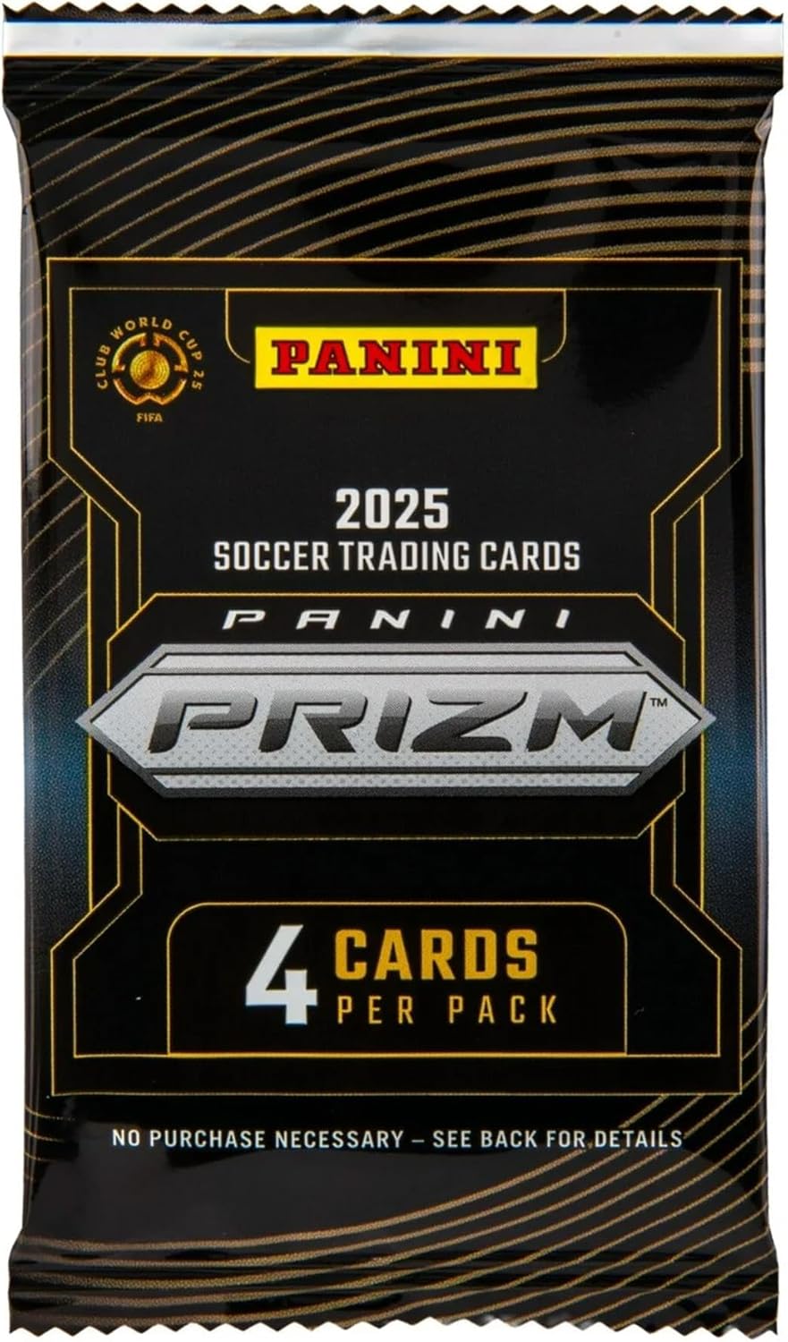 Panini 2025 Prizm Club World Cup Soccer Blaster Box – FIFA Trading Cards – Includes Blaster-Exclusive Prizms, Rookies & Inserts – Official Panini Retail Set