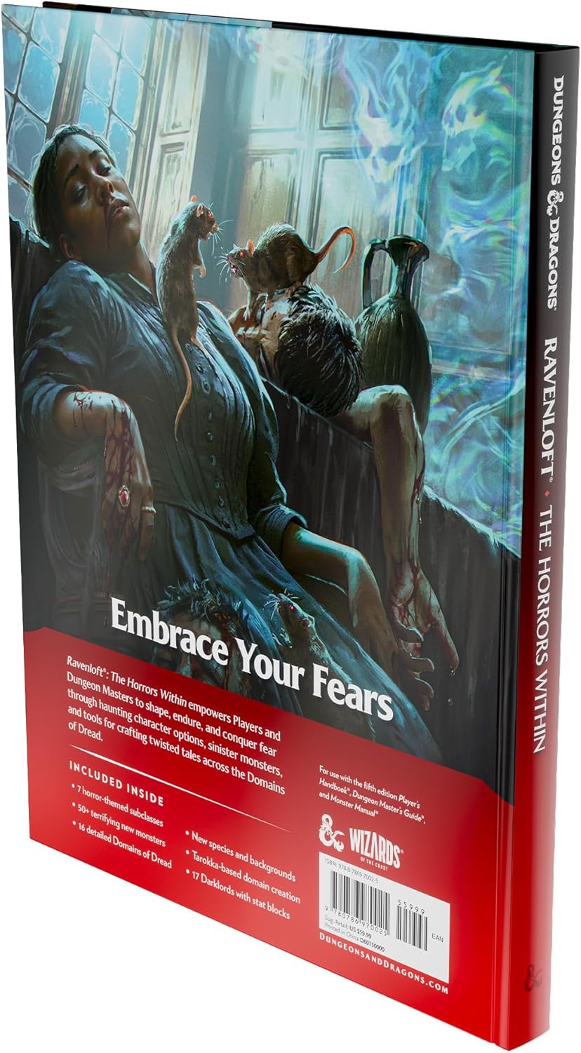 Dungeons & Dragons Ravenloft: The Horrors Within | D&D Gameplay Expansion Book