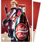 Ultra PRO - Fallout 105ct APEXⓇ Deck Protector Sleeves - Nuka Cola Pinup - for Magic: The Gathering, Exclusive Protective Collectible Trading Card Game Artwork Sleeves Pack