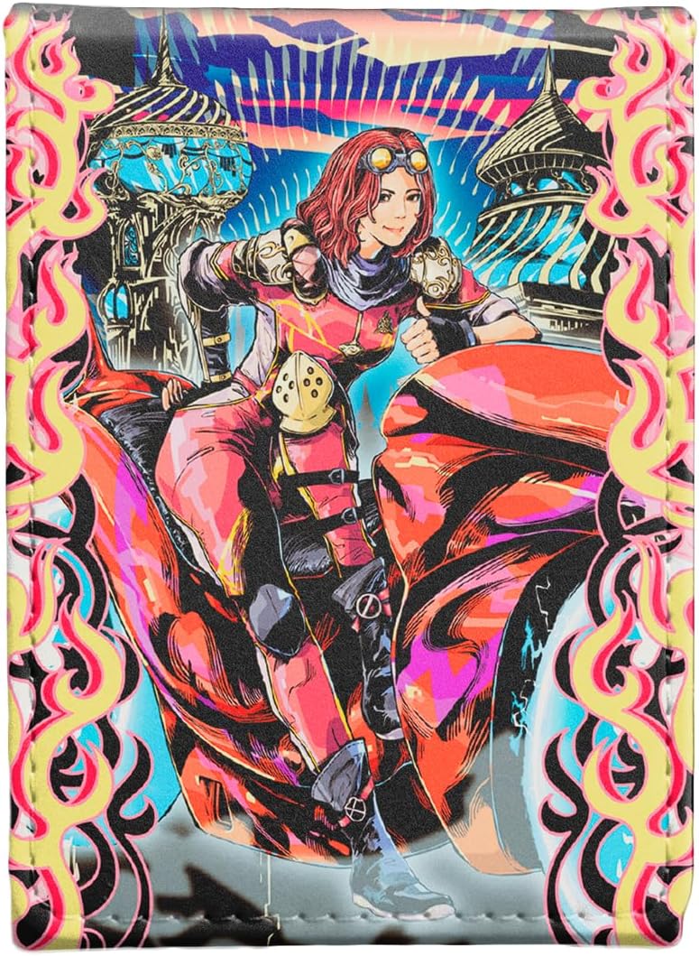 Ultra Pro - Aetherdrift Chandra, Spark Hunter Alcove Flip Deck Box for Magic: The Gathering, Deck Holder, MTG Accessory, Trading Card Case, Magic The Gathering D&D TCG Storage Box