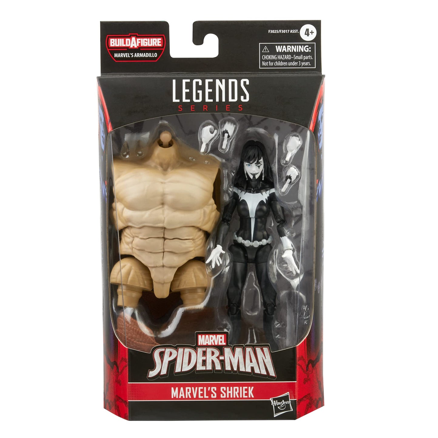 Marvel Legends Series Marvel's Shriek 6-inch Collectible Action Figure Toy and 4 Accessories and 2 Build-A-Figure Part(s)