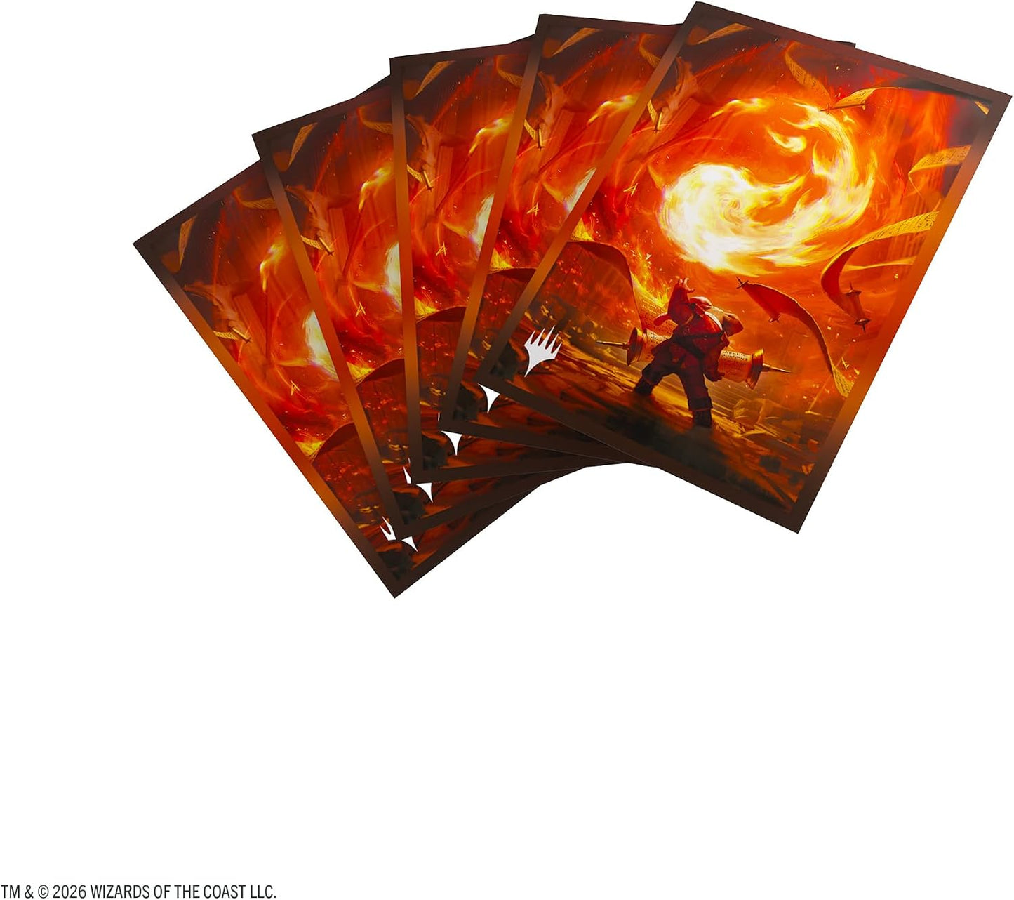 Gamegenic Magic: The Gathering Secrets of Strixhaven Premium Art Sleeves - 105 Matte Textured Card Sleeves with Full-Color Artwork, Tournament-Ready & Plastic-Free Packaging