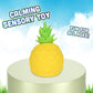 Toymendous Squishy Pineapple – Jumbo 6.5-Inch Squishy Fruit Stress Relief Toy – Sensory Stress Ball for Kids, Teens & Adults