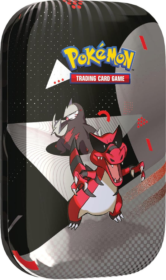 Pokemon TCG: Unova Mini Tin – Krookodile & Excadrill (2 Booster Packs & 1 Sticker Card)
