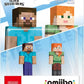 NIntendo amiibo - Steve + Alex 2-pack - Minecraft Super Smash Bros. Series (Nintendo Switch)