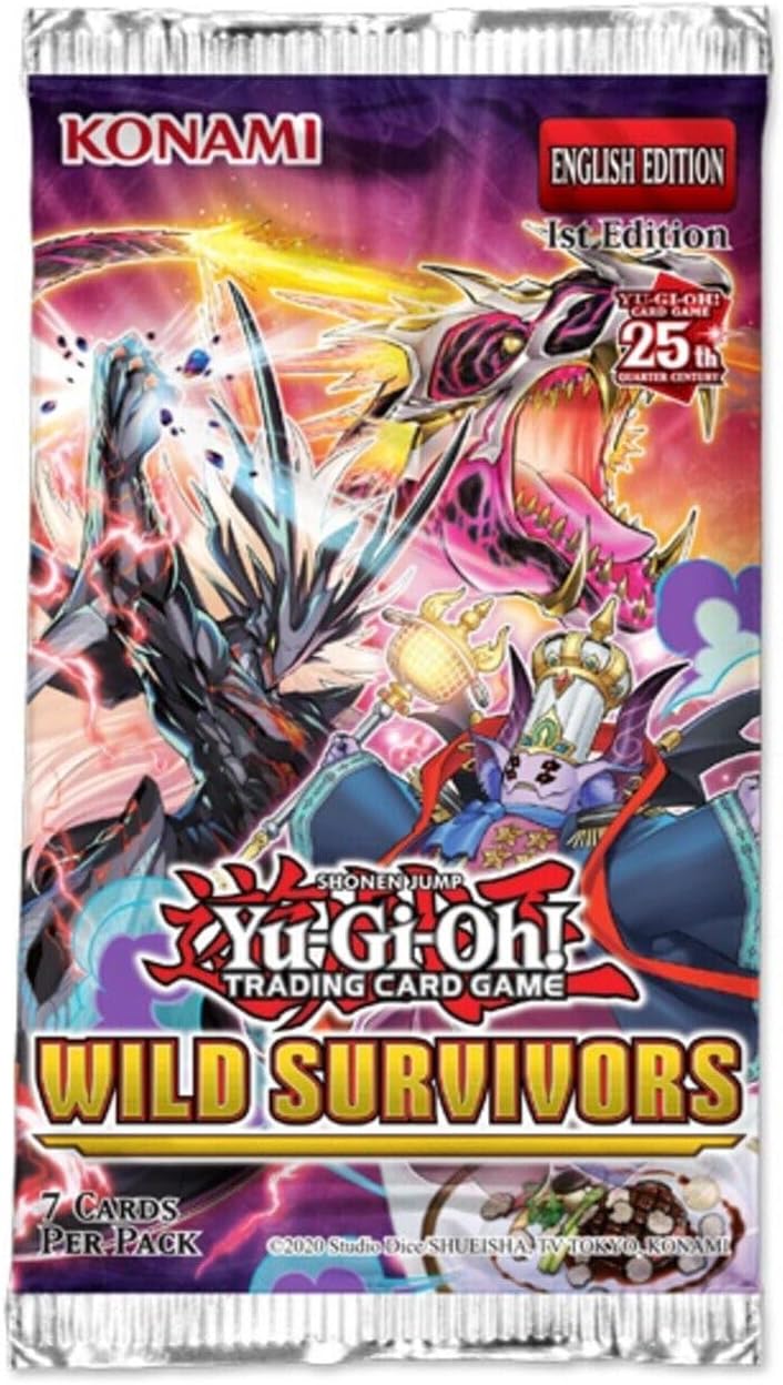 Yu-Gi-Oh! Wild Survivors Booster Pack(7 Cards)