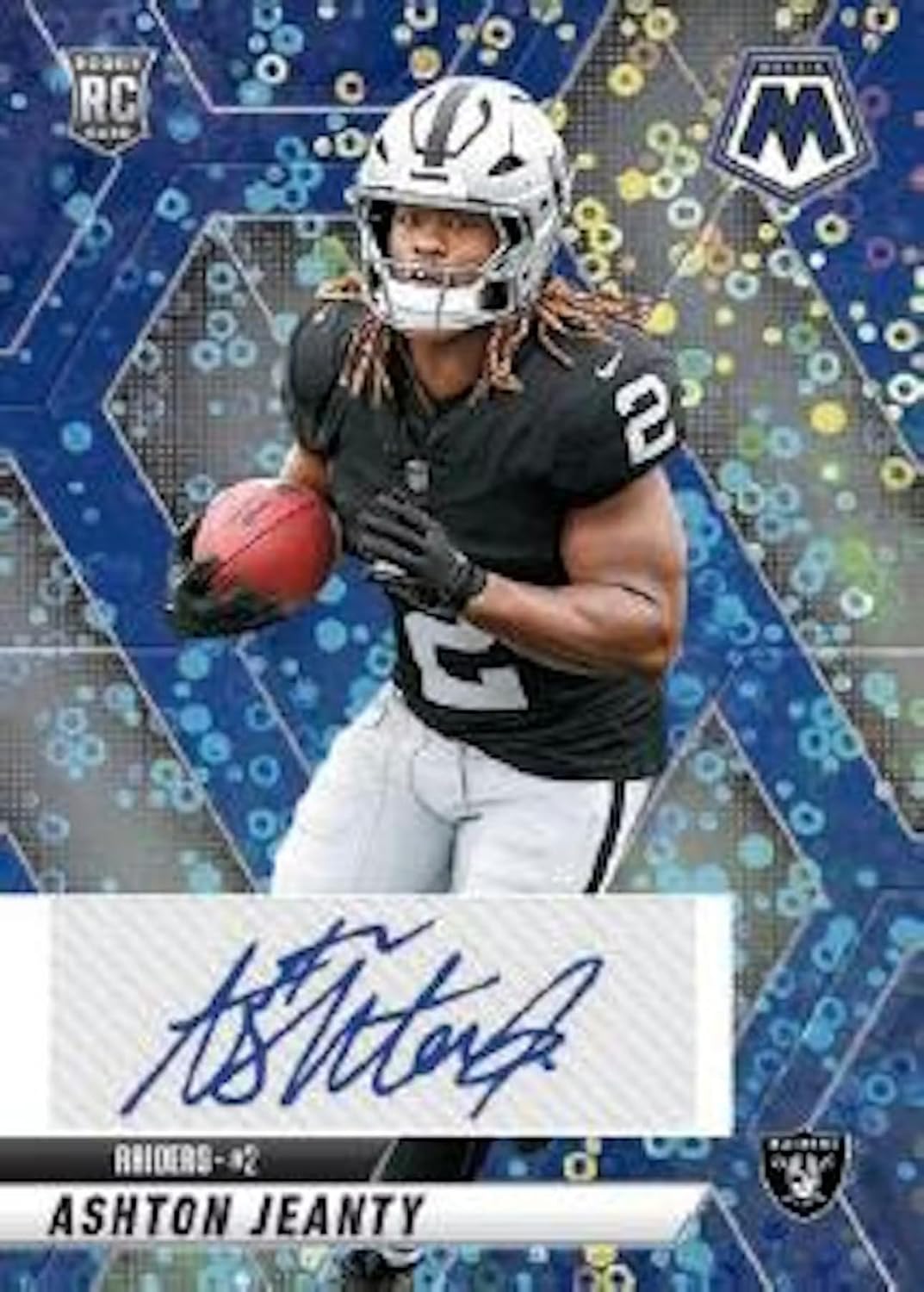 2025 Panini Mosaic Football No Huddle Trading Card Box (1 Autographs Per Box)