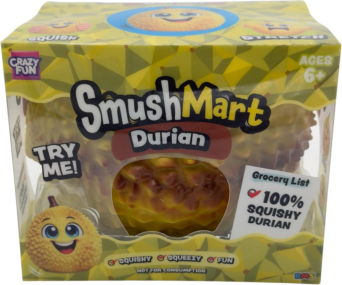 Durian Jumbo Sized Squishy Fidget Toy