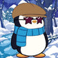 2026 Kakawow Phantom Pudgy Penguins Trading Card Box (1-4 Limited Numbered Cards Per Box)