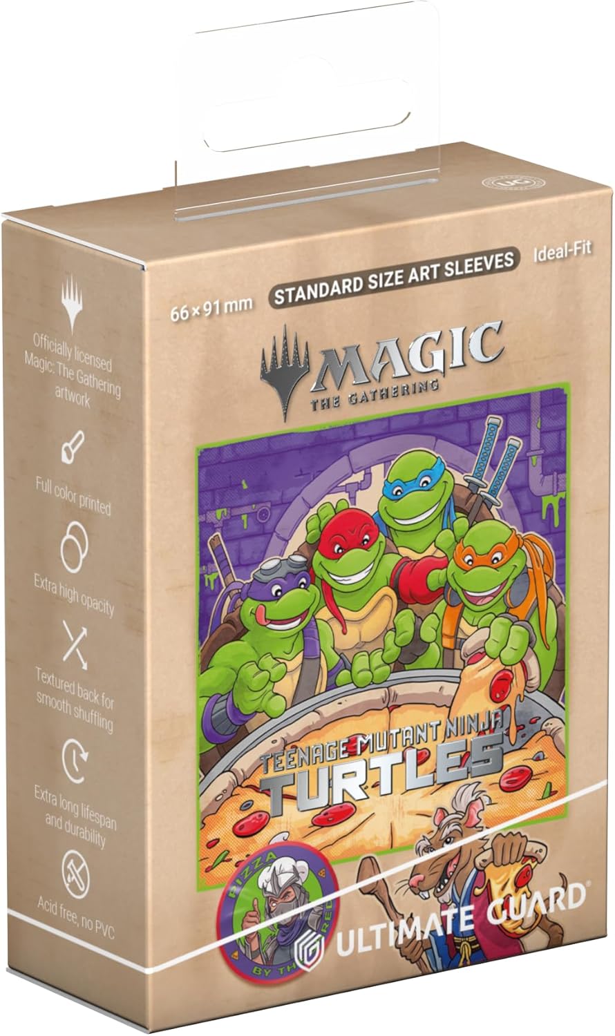 Ultimate Guard: Magic The Gathering: Teenage Mutant Ninja Turtles: Art Sleeves - Pizza Box