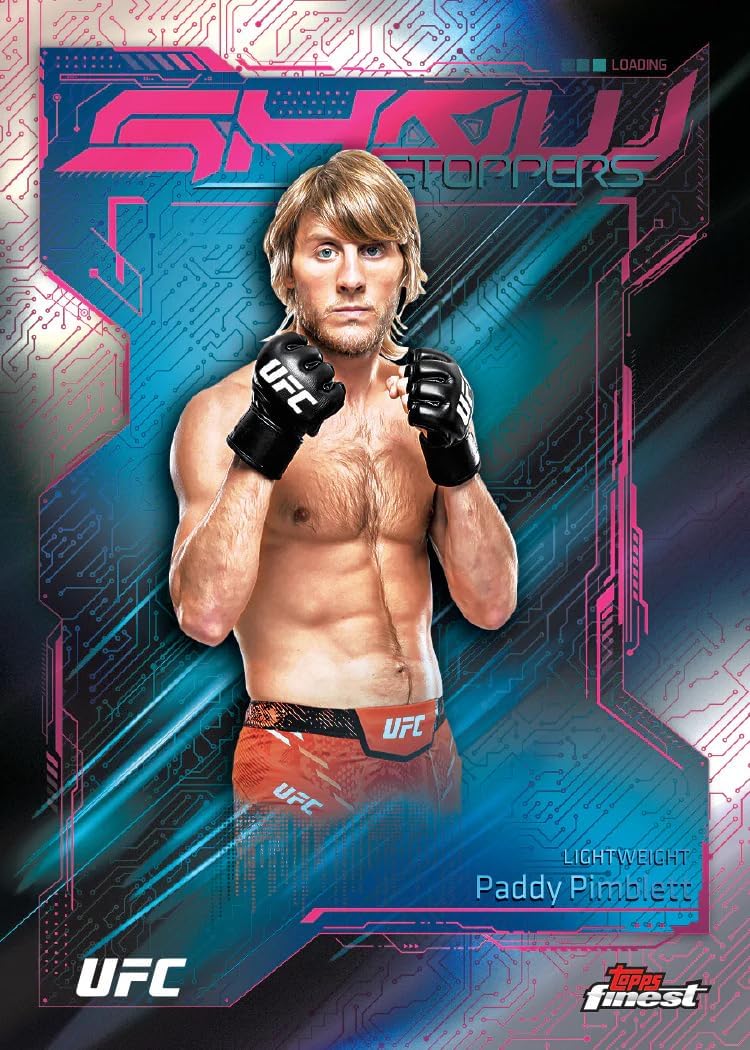 Topps 2025 UFC Finest Hobby Box - 2 Autographs Per Box