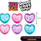Schylling Needoh Good Vibes Only - Sensory Squeeze Toy - Colors May Vary (1 Per Pack)