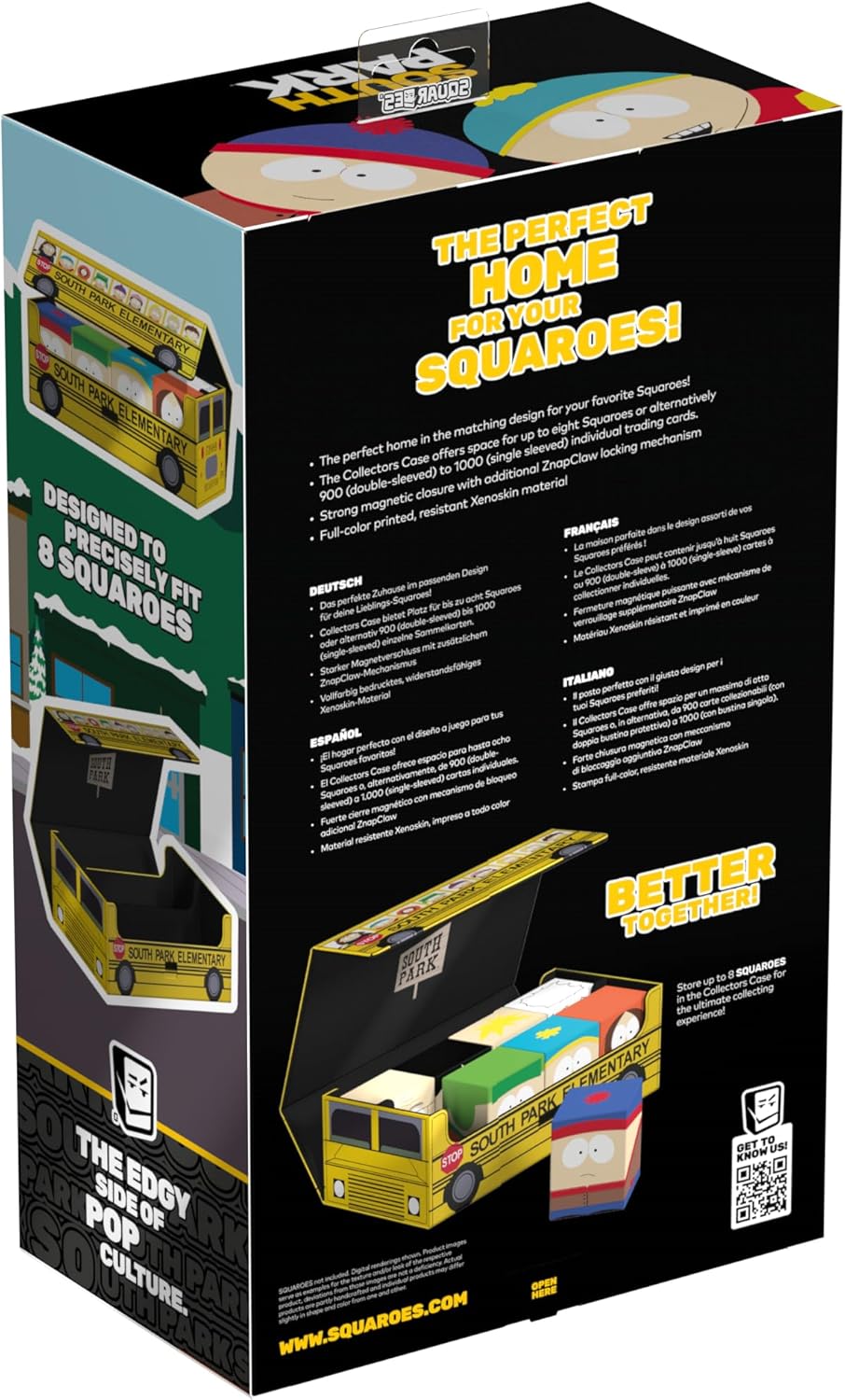 Ultimate Guard - Squaroes - South Park School Bus Collectors Case 800+