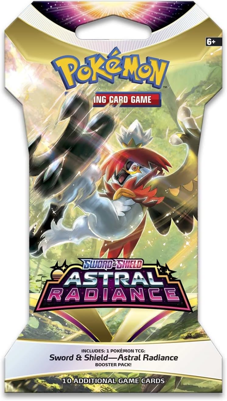 Pokemon Sword and Shield Astral Radiance Boosters - 8 Sleeved Packs!