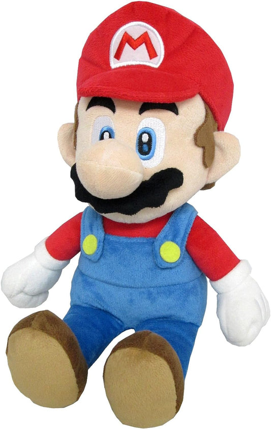 Little Buddy 1583 Super Mario All Star Collection - 1583 - Mario Medium Stuffed Plush, 14""", Multi-Colored