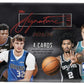 Topps 2025-26 Signature Class Basketball Hobby Box, Sealed, 8 Packs, 2 Autographs