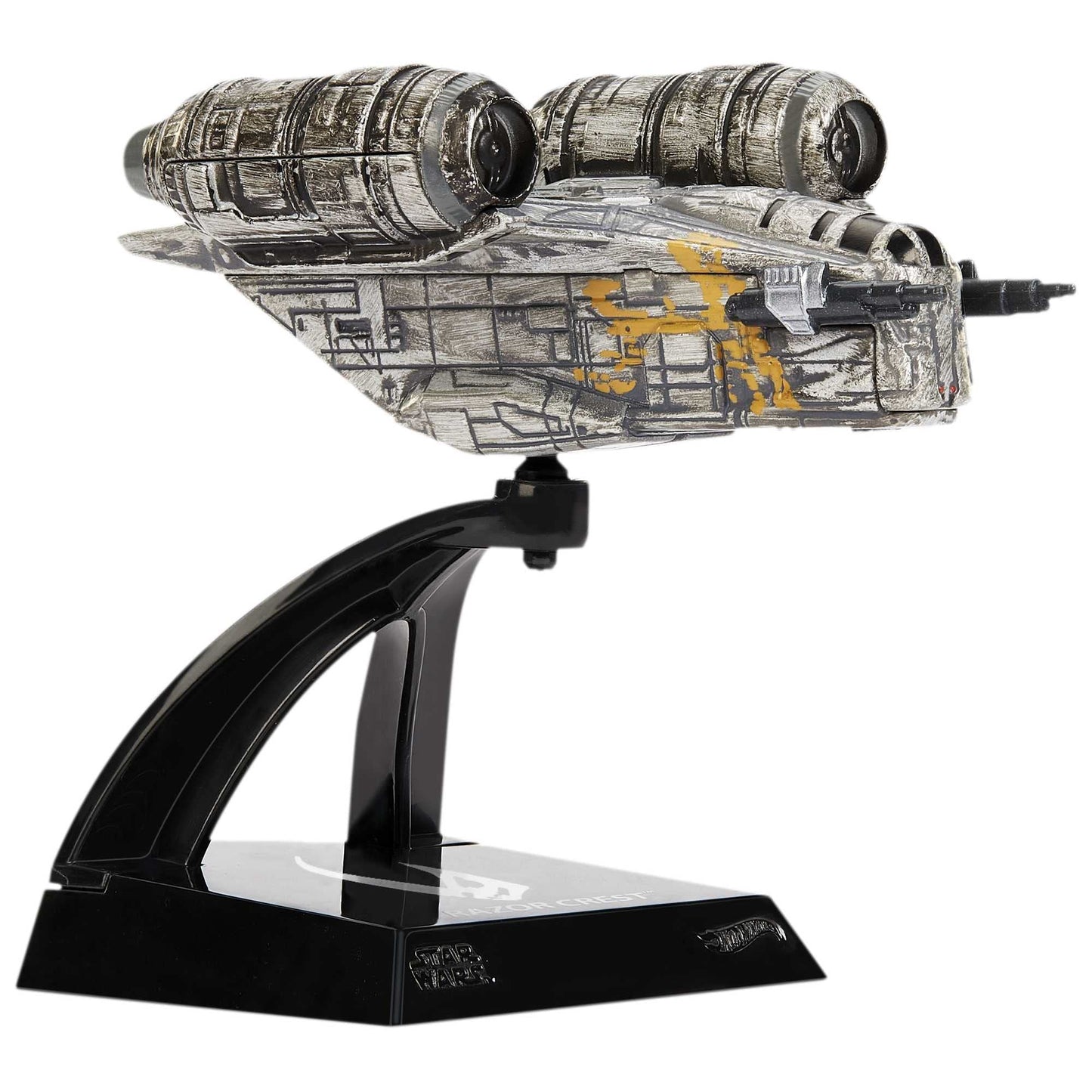 Hot Wheels Star Wars Starships Select, Premium Replica of Razor Crest, Moveable Parts, Premium Stand, Gift for Adult Collectors
