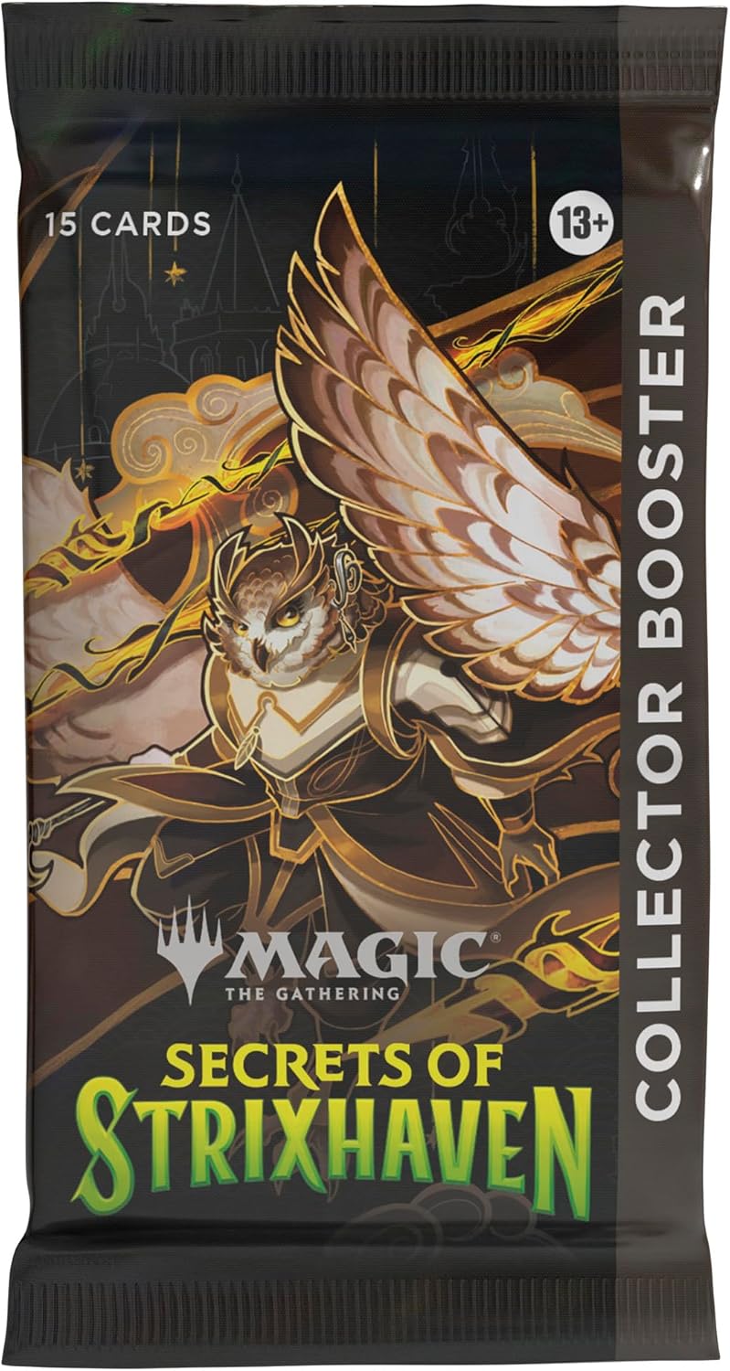 Magic: The Gathering Secrets of Strixhaven Collector Booster Pack (1 Pack of 15 Cards)