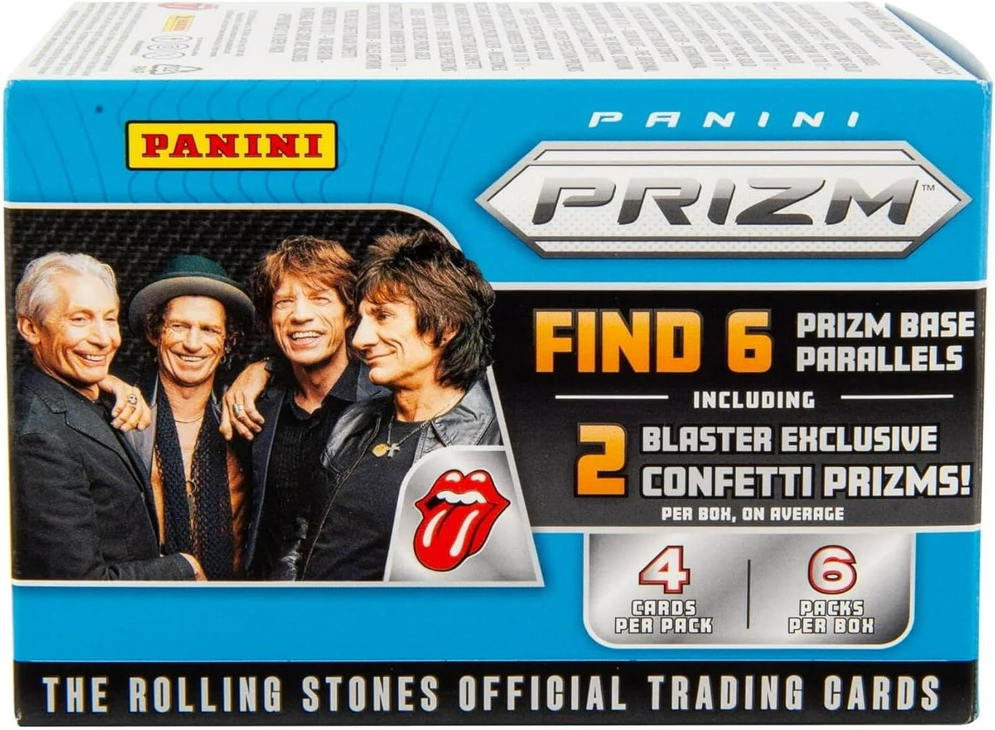 Panini 2025 Prizm The Rolling Stones Trading Card Hobby Blaster Box