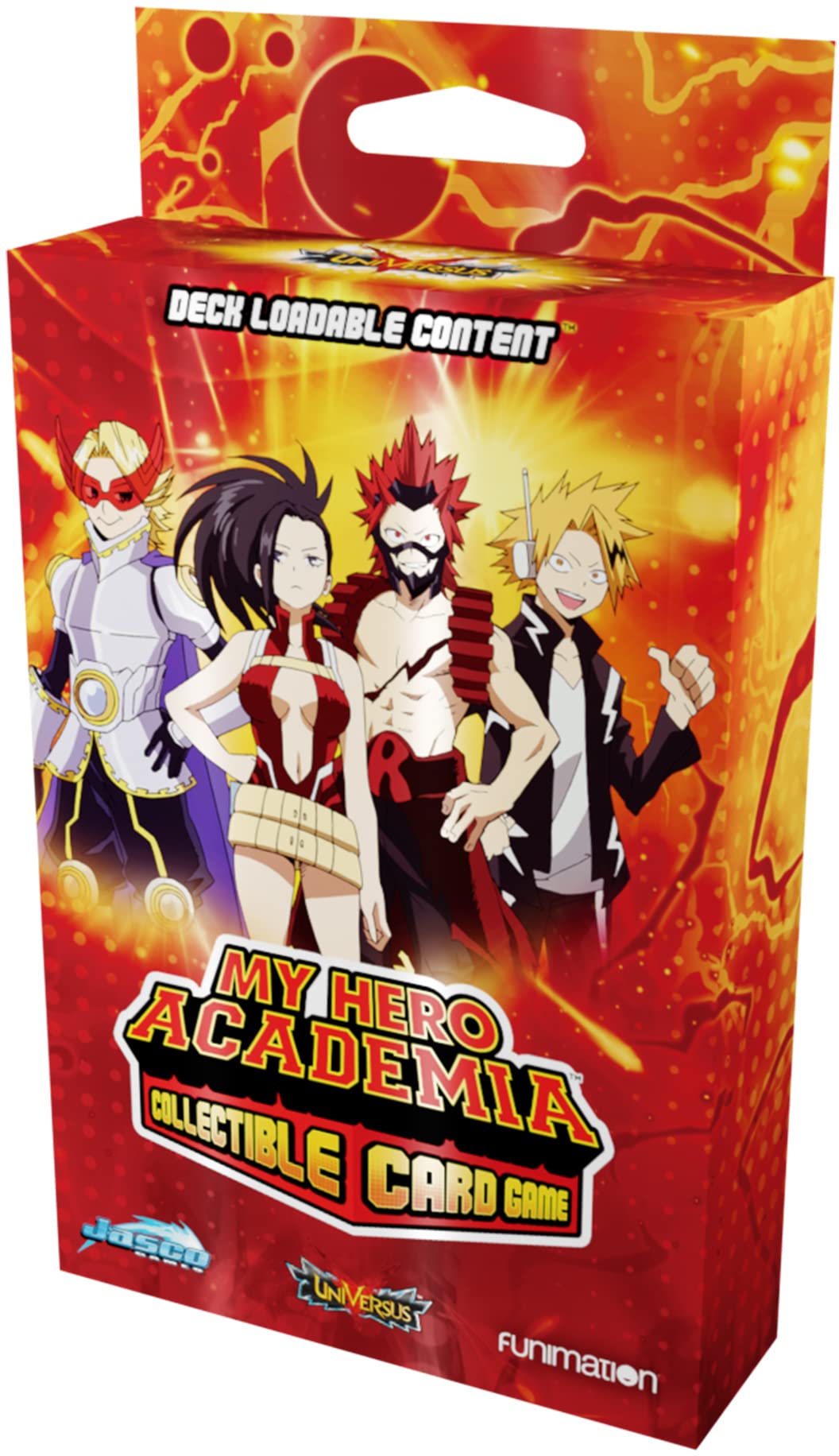 My Hero Academia Collectible Card Game Series 2 Crimson Rampage Deck-Loadable Content | Trading Card Game for Adults and Teens | Ages 14+ | 2 Players | Avg. Playtime 20-30 Mins | Made by Jasco Games