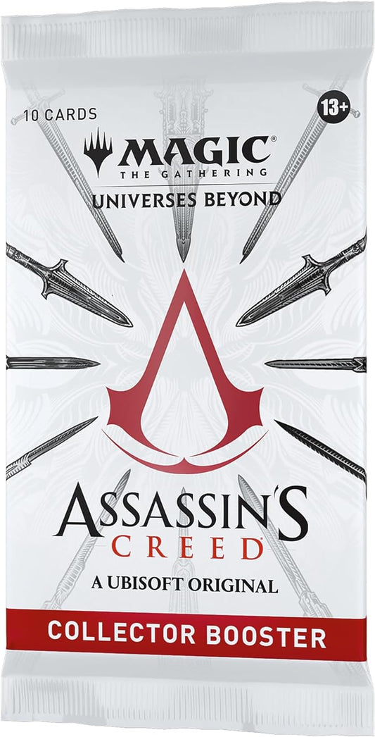 MAGIC THE GATHERING: ASSASSIN'S CREED: COLLECTOR BOOSTER PACK (1 PACK) PREORDER: RELEASE - 07/05/2024