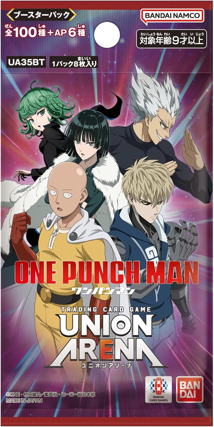 BANDAI UNION ARENA Booster Box - One Punch Man [UA35BT] (Japanese) - 16 Packs