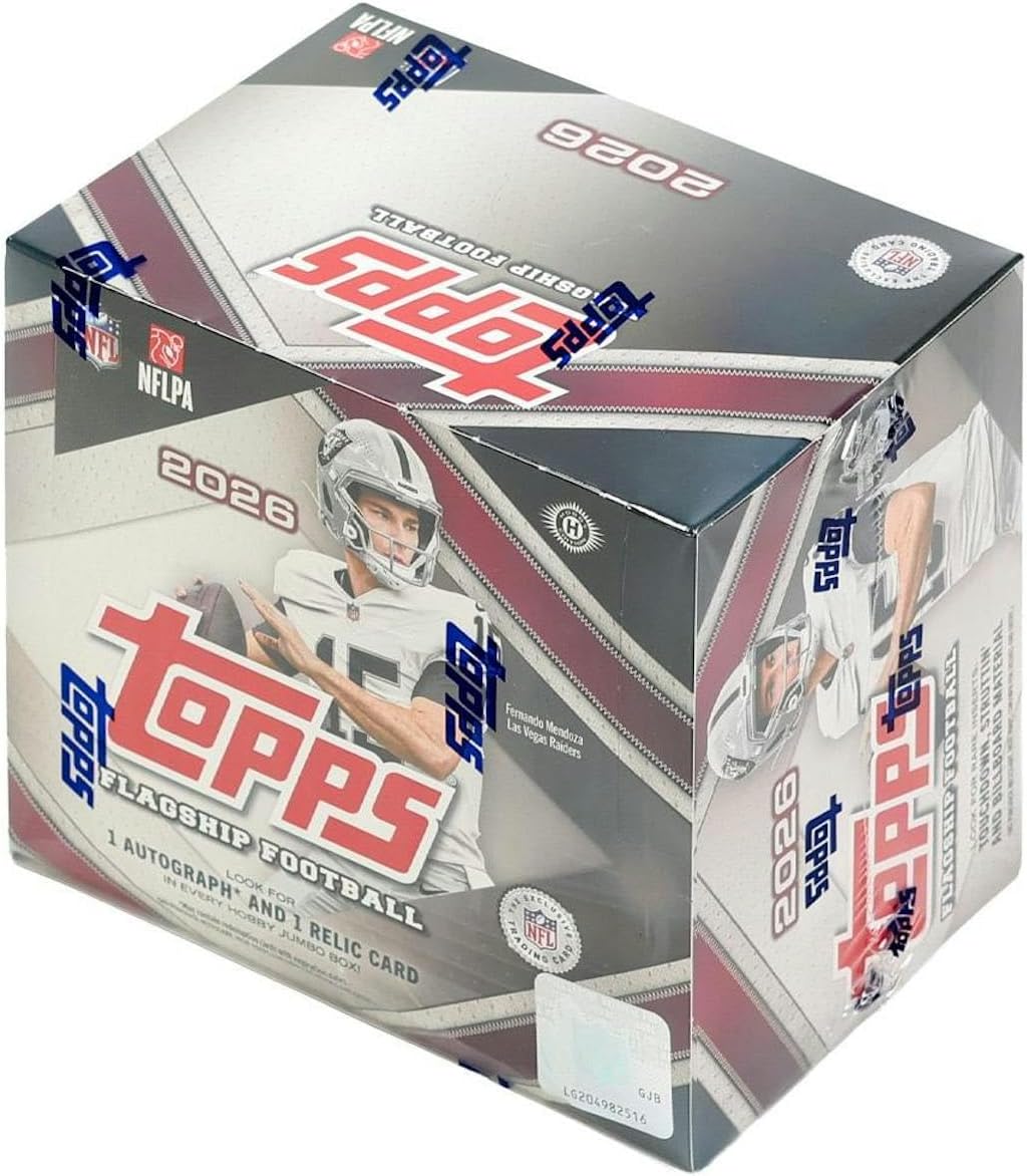 2026 Topps Flagship NFL Football Hobby Jumbo Box