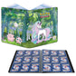 Ultra PRO - Gallery Series Enchanted Glade 9-Pocket Portfolio for Pokemon - Protect Your Gaming Cards In a Vibrant Full-Art Cover Binder While On The Move and Always Be Ready For Battle