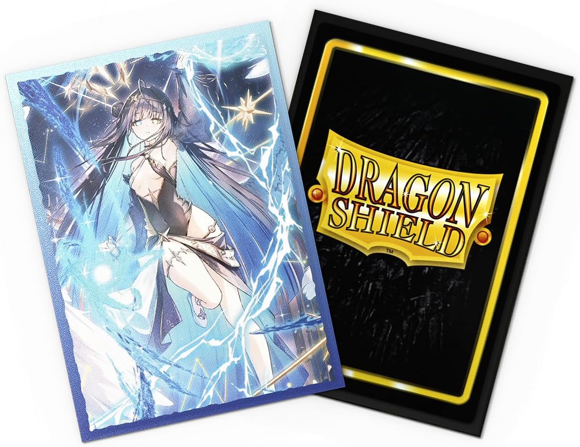 Dragon Shield | Grand Archive Matte Art Sleeves | 100 CT - Smooth & Tough Premium TCG Sleeves | Compatible with Pokemon, One Piece & Magic the Gathering | Raziel, Archangel of Libra