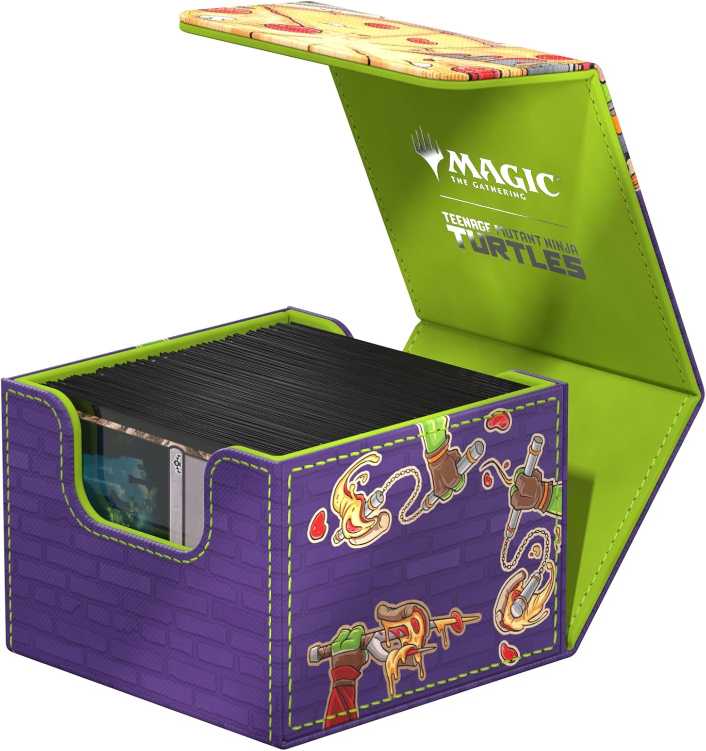 Ultimate Guard - Sidewinder 133+ Xenoskin - Magic: The Gathering Universes Beyond - Teenage Mutant Ninja Turtles - Pizza Box
