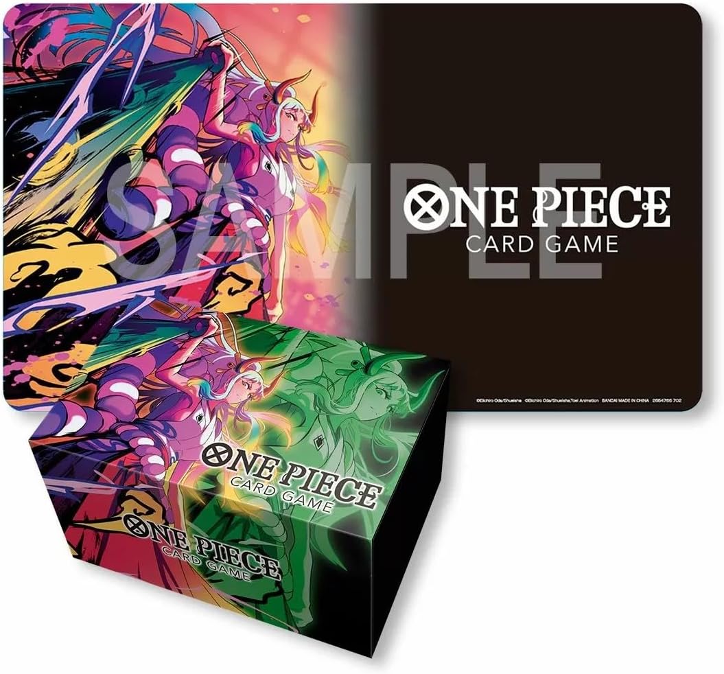 One Piece Card Game - PLAYMAT and Storage Box Set - Yamato