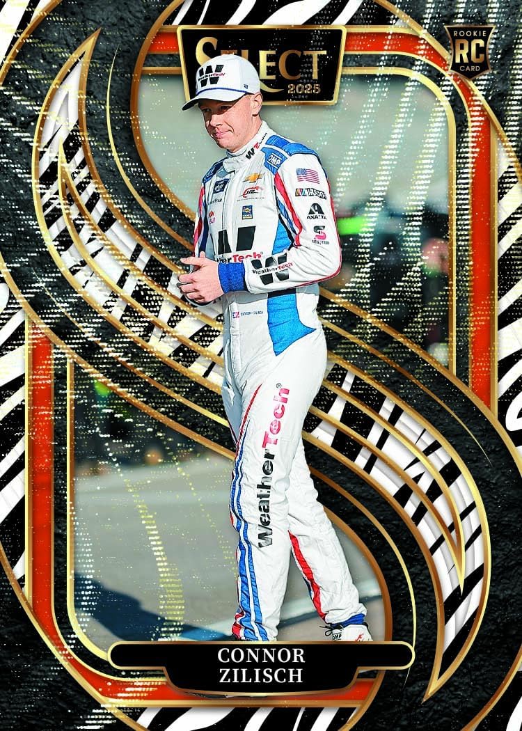 2025 Panini Select NASCAR Racing Hobby Trading Card Box (2 Autographs per Box!)