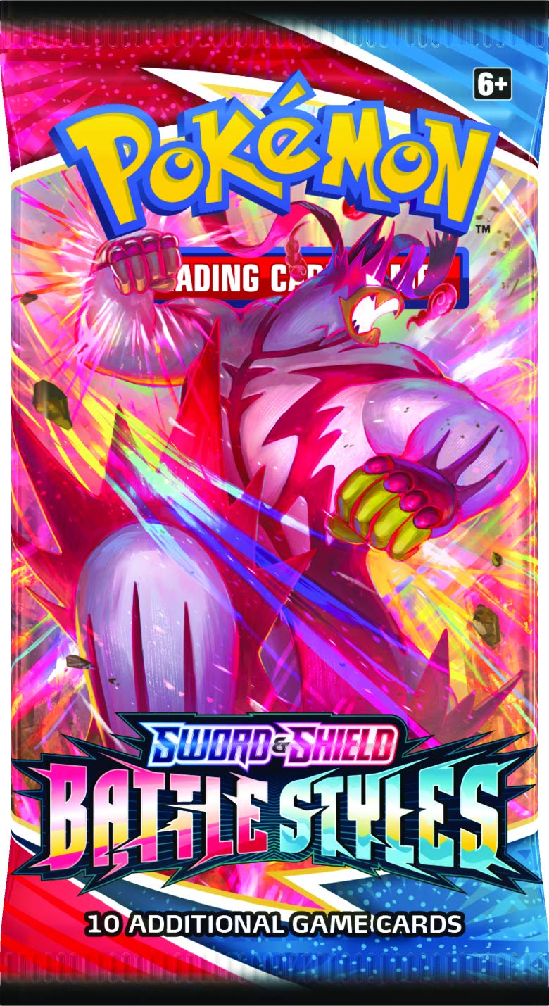 Pokemon TCG: Sword & Shield Battle Styles Blister Pack with 3 Booster Packs (Random Draw)