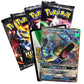 Pokemon SM11.5 Hidden Fates Gx Tin- Gyardos + 1 of 3 Foil Pokemon-GX Cards + 4 Booster Pack, Multicolor