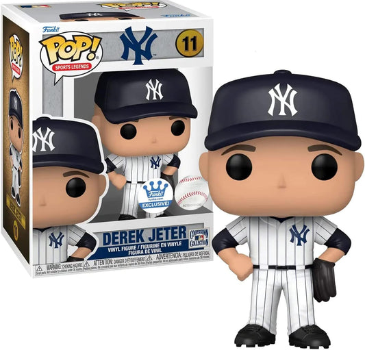 Funko Pop! Sports Legends Derek Jeter Shop Exclusive Figure #11 White