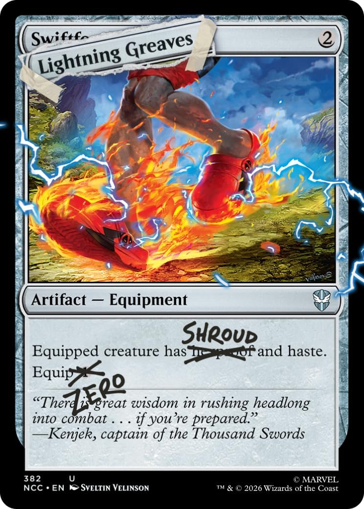Magic: The Gathering Secret Lair x Marvel's Deadpool: I Fixed It (You're Welcome) Non-Foil Edition