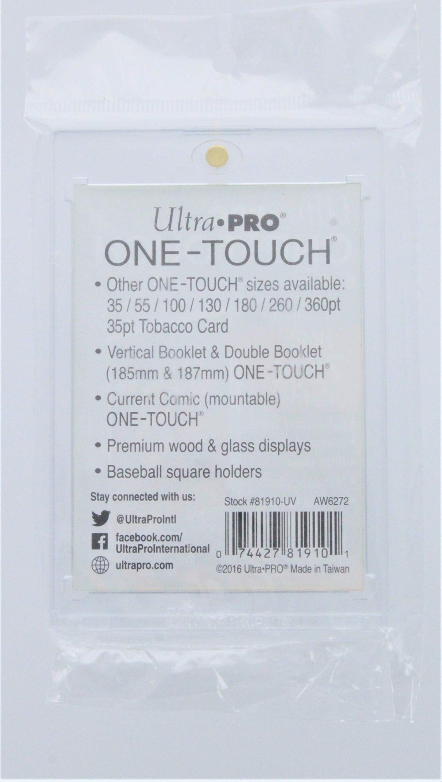 Ultra Pro 75pt Magnetic One Touch Holders 81910 (5 Pack)