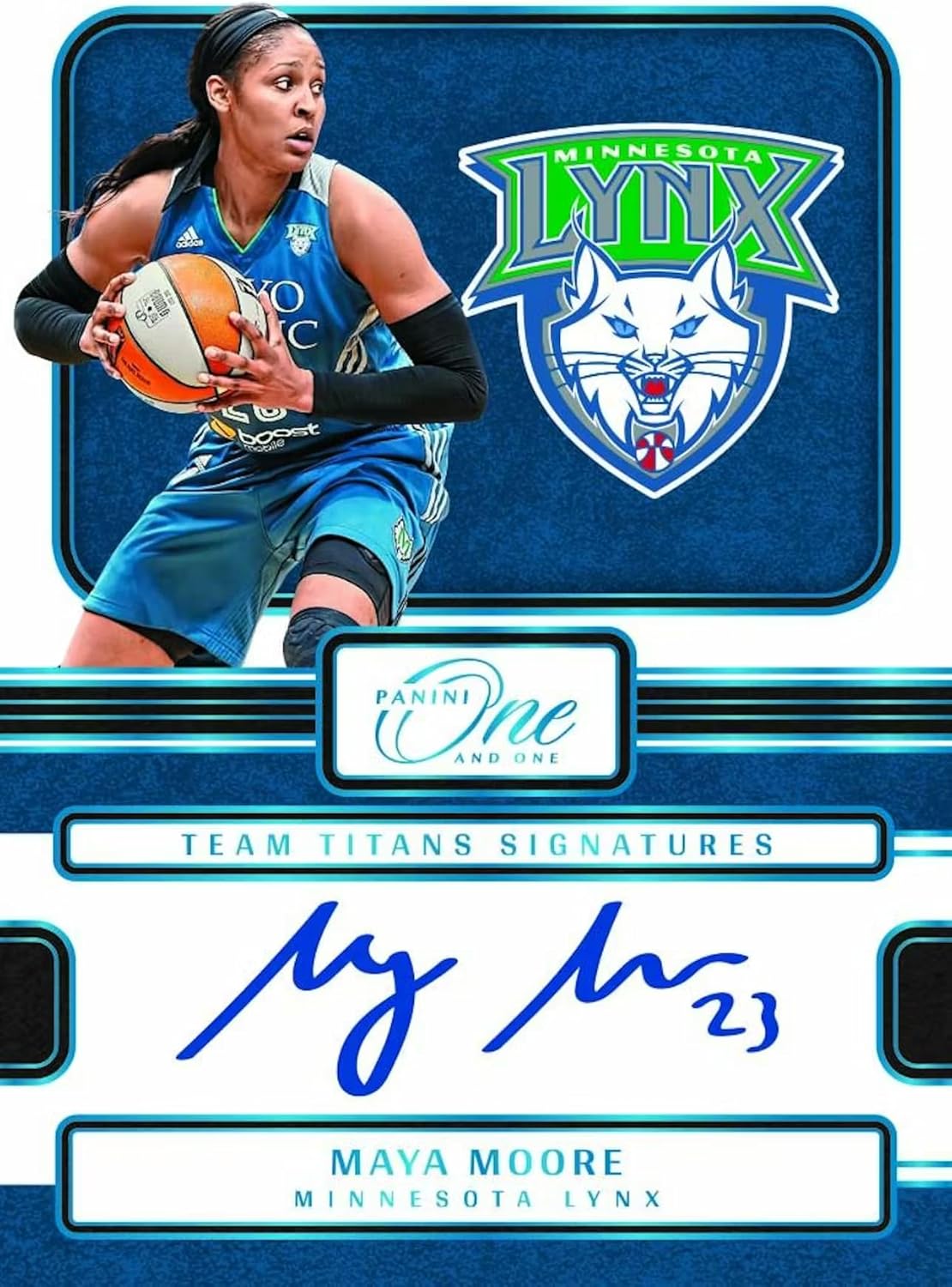 2025 Panini One and One WNBA Basketball Hobby Trading Card Box (1 Autograph Card Per Box)