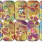 Pokemon TCG: Scarlet & Violet—151 Mini Tin – Kadabra and Hitmonlee (2 Booster Packs, 1 Coin & 1 Art Card)