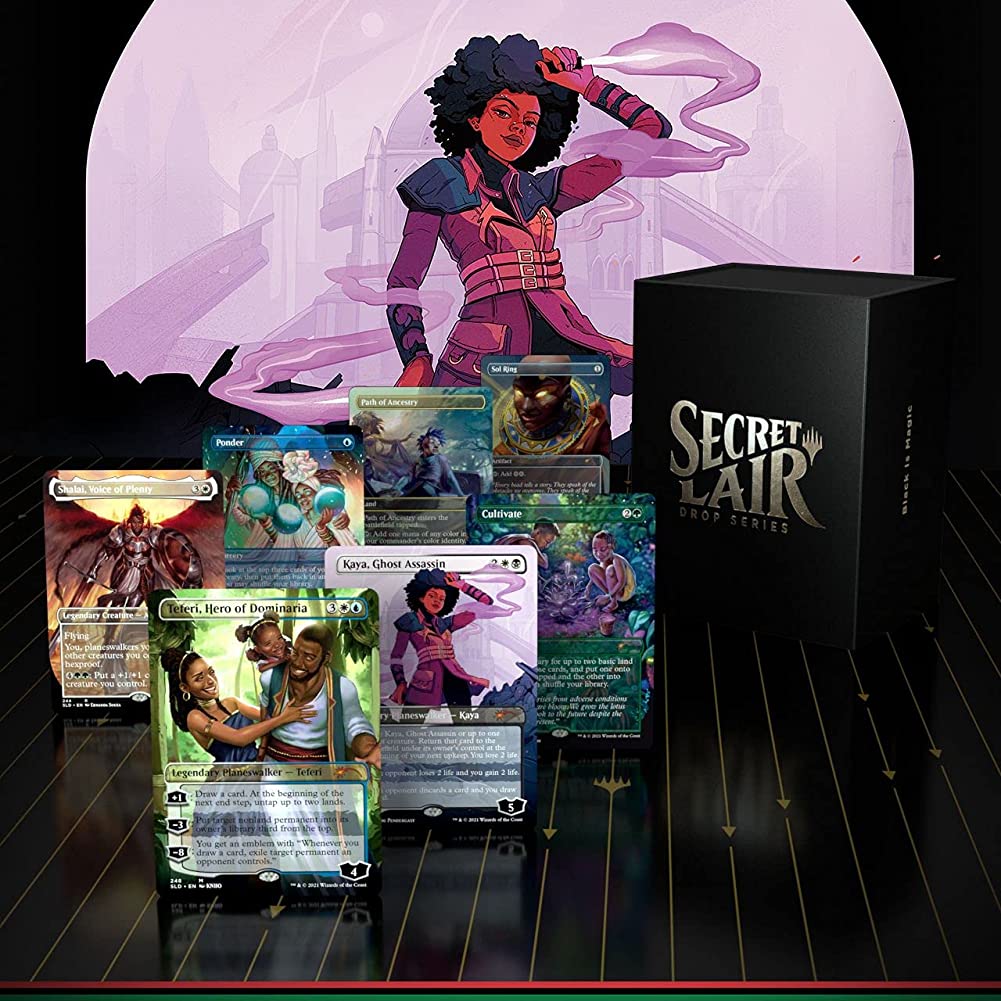 Magic TCG The Gathering Secret Lair: MTG Black is Magic