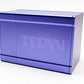 Purple Satin Titan Solid Box Gods Premium High Strength Deck Box Case Protector